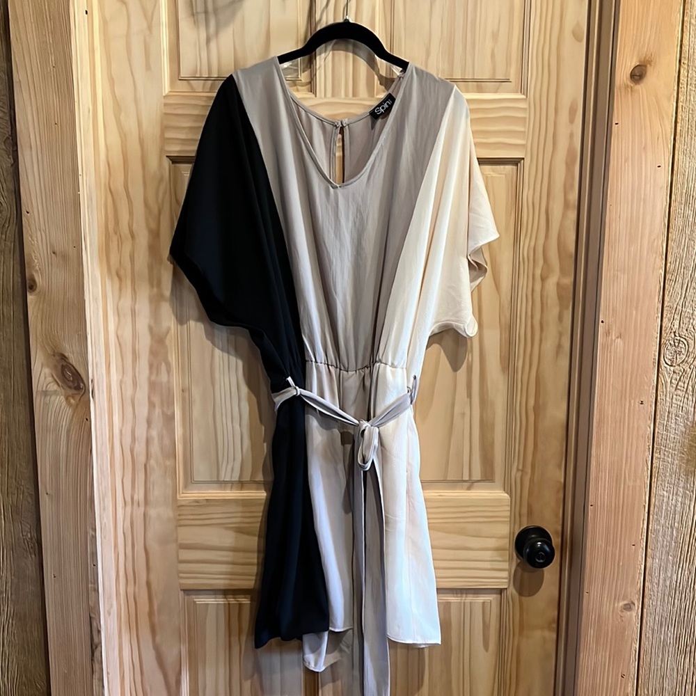 Tri colored Romper